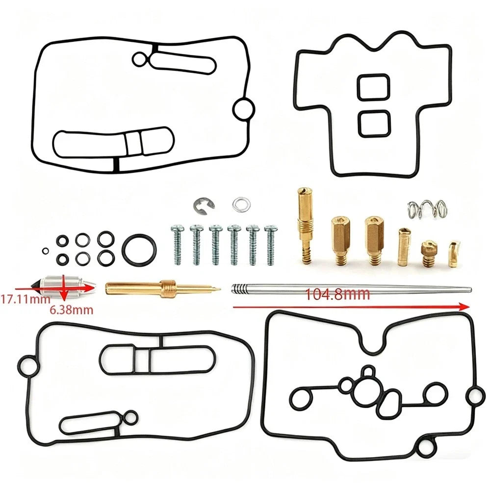 Carburetor Repair Kit for Keihin FCR 28 32 33 35 37 39 41MM (Complete Set)