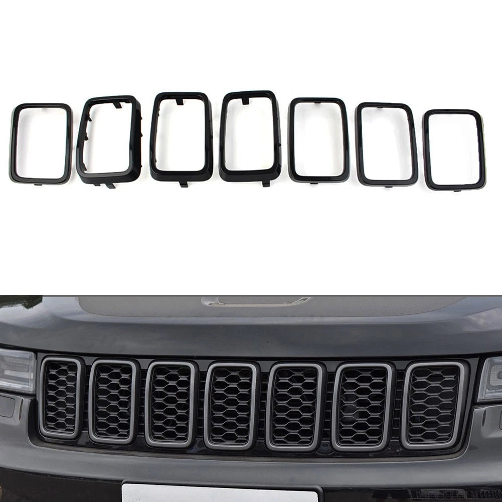 Grille Insert Ring Cover Trim for Jeep Grand Cherokee (2017–2021)