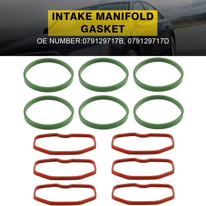Set of 12 Intake Manifold Gaskets for Audi A6 Quattro (1998–2005)