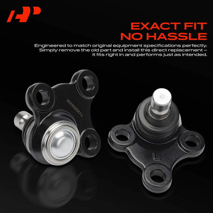 2X Front Lower Ball Joint for Hyundai Sonata Tucson (2015–2021) K500364, BJ60213PR, TC6820, 54530C1000, 54530D3000