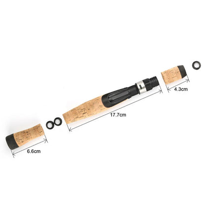 2X Composite Cork Handle Reel Seat for Spinning Fishing Rod