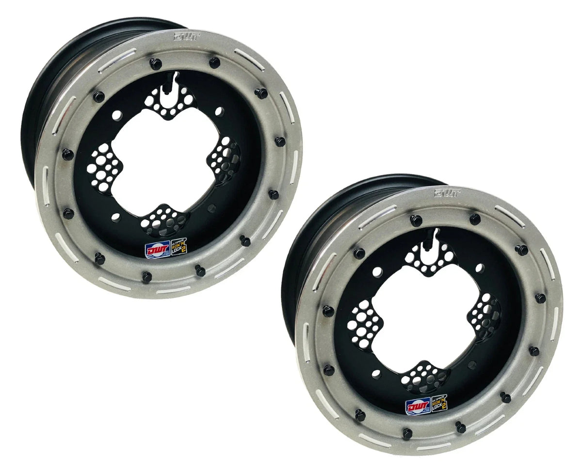 DWT ROK'N LOCK Front Beadlock Rims 10" 10x5 4+1 4/156 for Predator 500 (2015–2023)