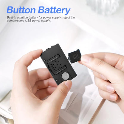 Mini Digital Clock for Car Dashboard (Battery Operated)