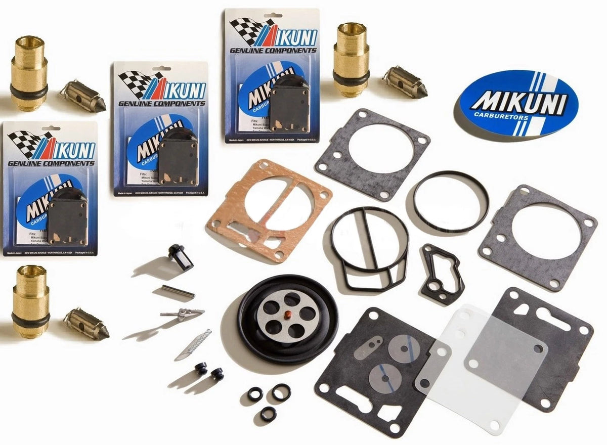 Mikuni Triple Carb Rebuild Kit for Yamaha SUV 1200 (1999–2004) 112-14-123-K