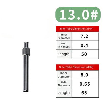 Fishing Rod Repair Connector Tube for DIY Rod Building Projects