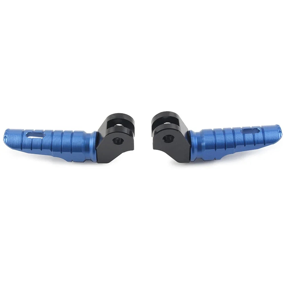 2X CNC Aluminum Front Foot Pegs for Triumph T100 T120 (2016–2022) Blue