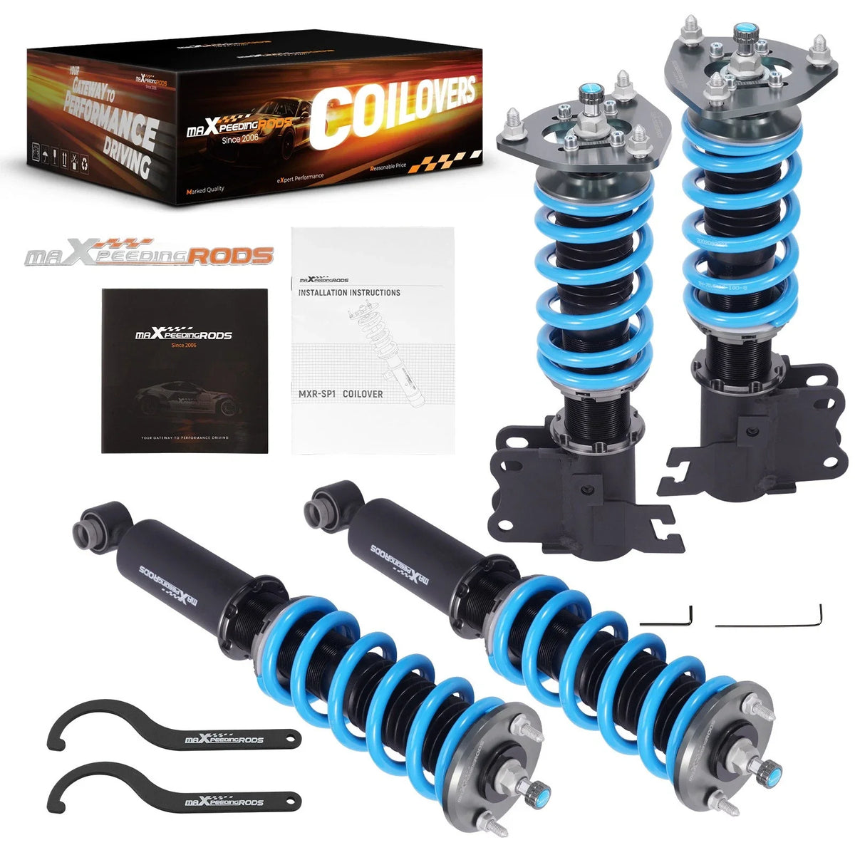 24 Level Damper Coilovers for Nissan 240SX S13 (1989–1994) Struts Springs Kit