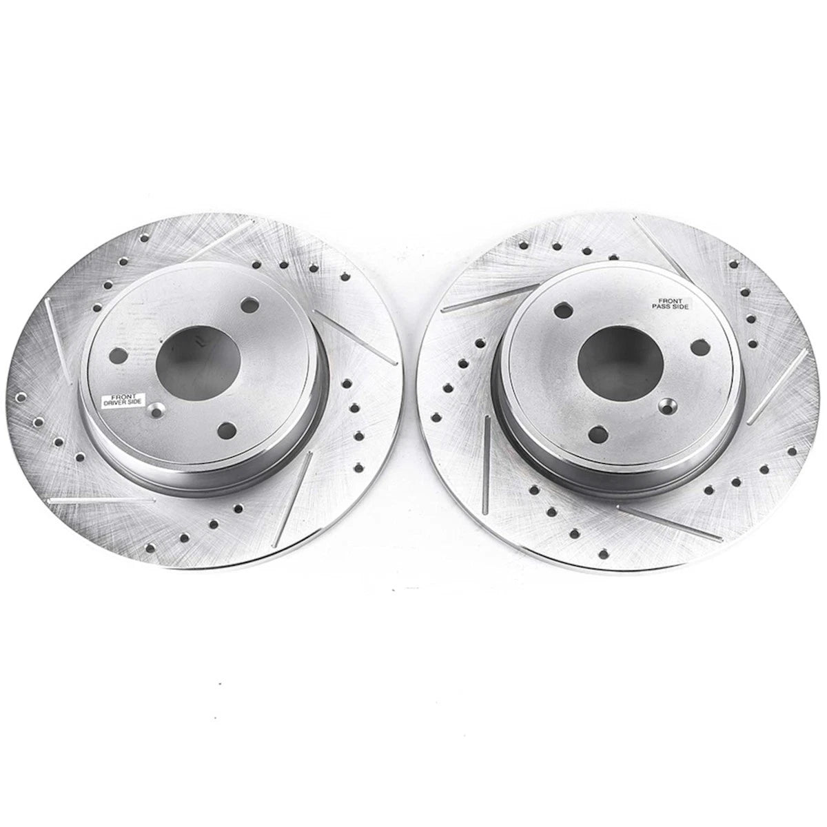2X EBR1261XPR Brake Discs Front for Smart Fortwo (2008–2016)