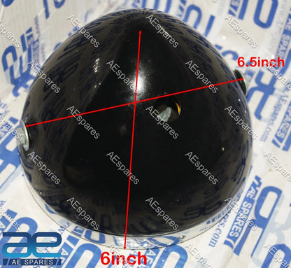 7" Black Headlight for Norton Triumph BSA Vincent AJS