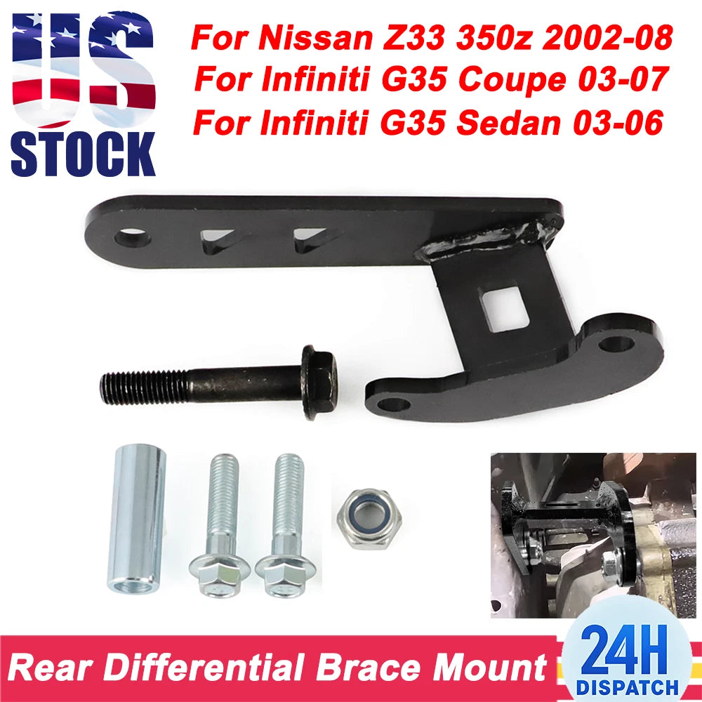 Differential Brace Support Mount for Nissan 350Z & Infiniti G35 (2003–2008)