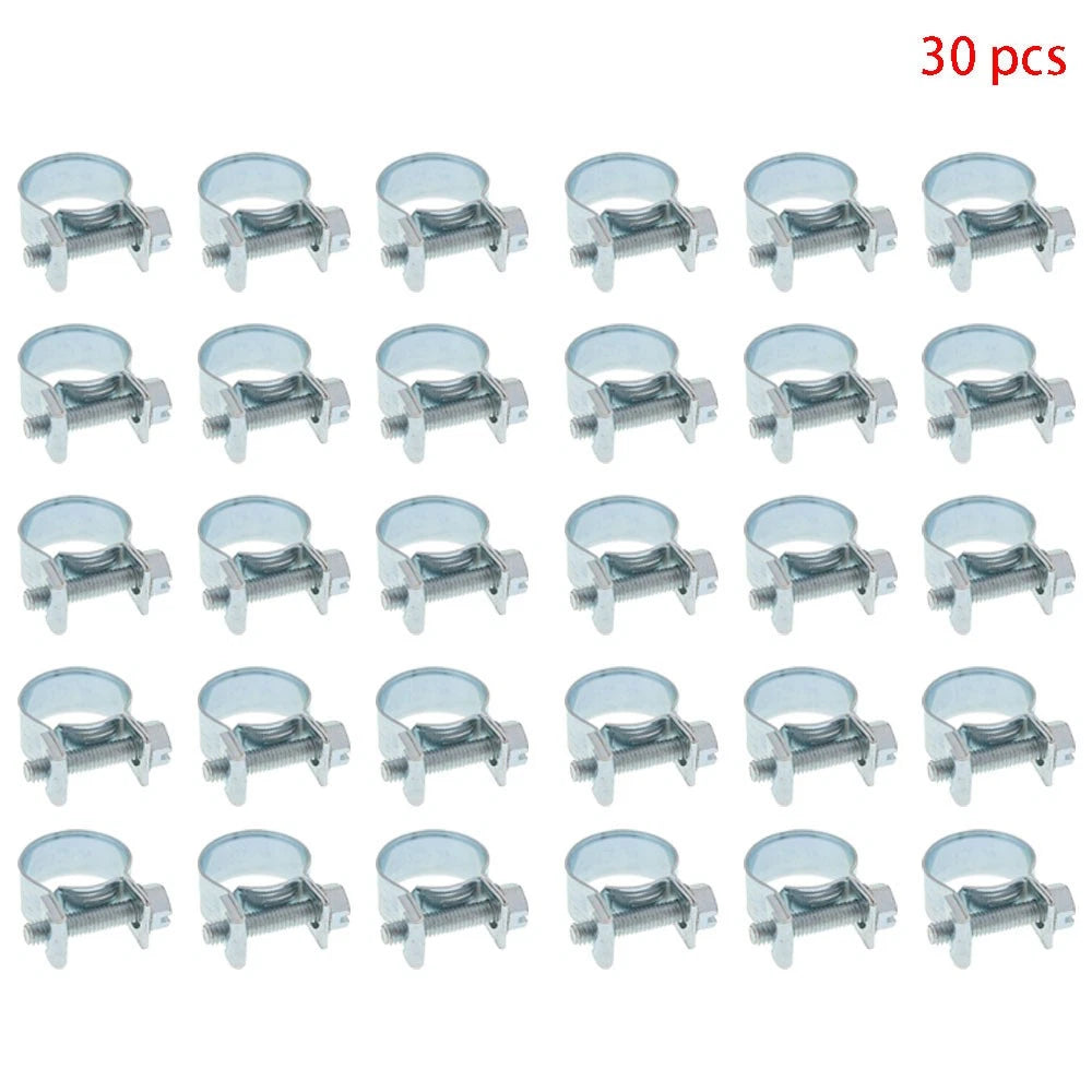 30-Pack Fuel Injection Hose Clamp for Auto (14mm-16mm)