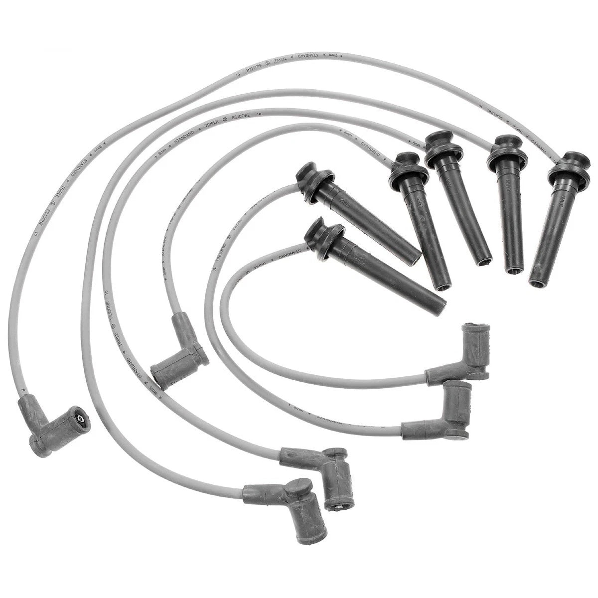 Set of 6 Spark Plug Wires for Mercury Sable Ford Taurus (2001–2003) 6688, RF50480003, WR6033