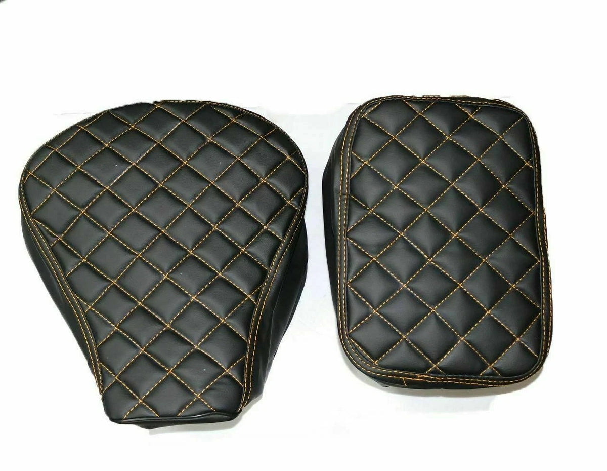 Front & Rear Seat Cover for Royal Enfield Classic Motorcycle
