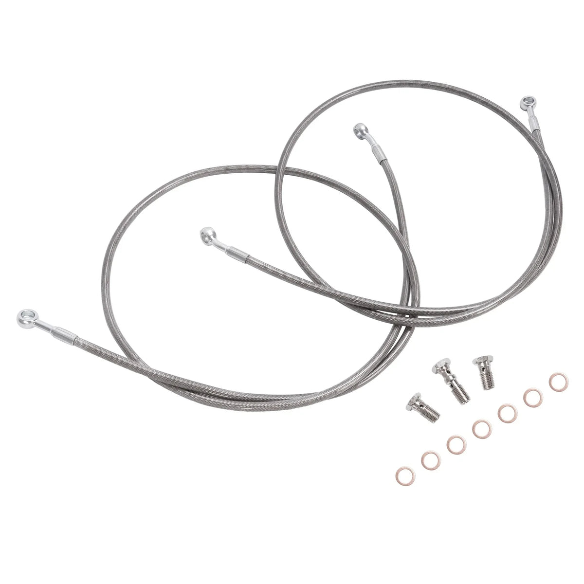 Front Braided Racing SS Brake Line for Yamaha Blaster 200 (1989–2006)
