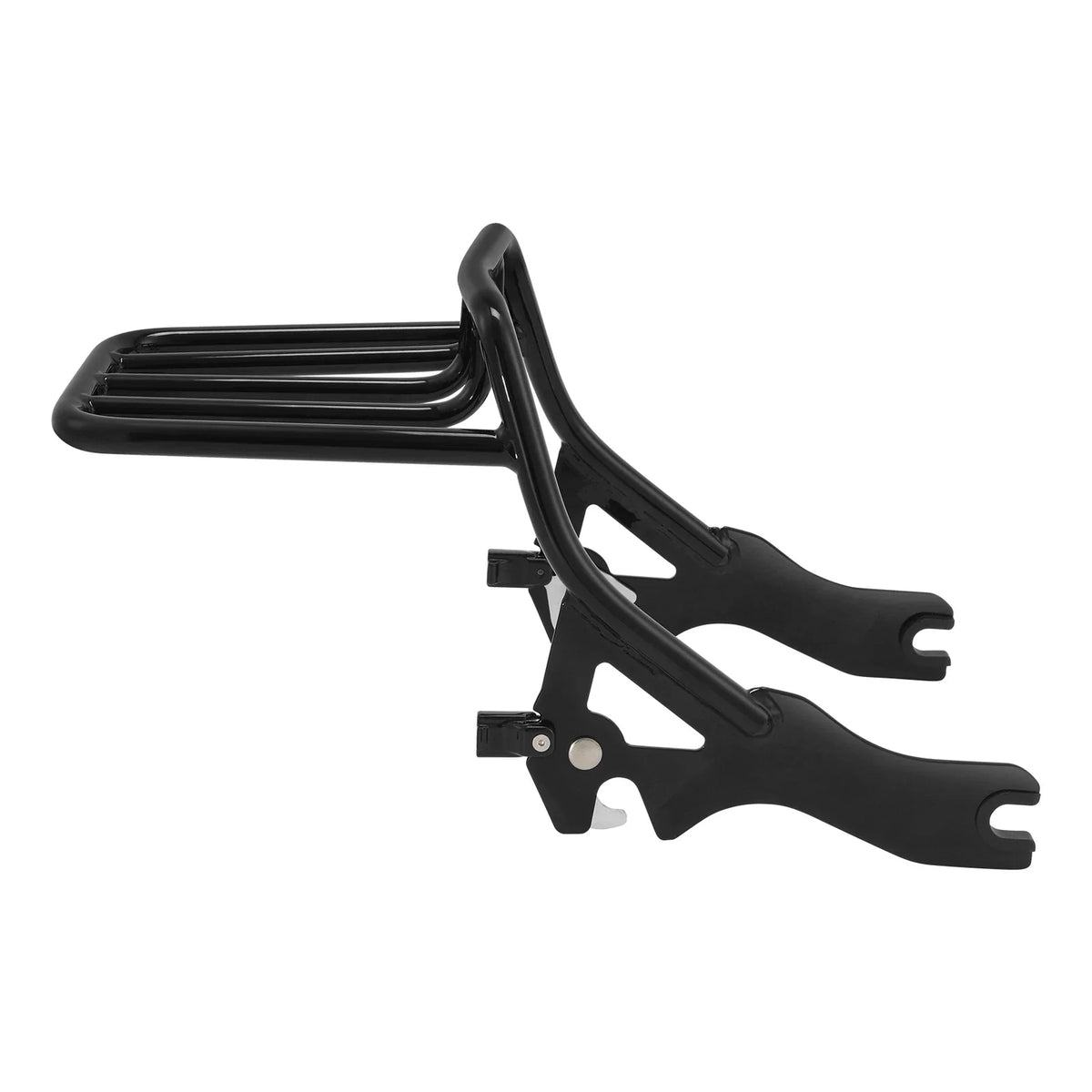 2X Black Two-Up Luggage Rack for Harley Sport Glide Low Rider (2018–2025)