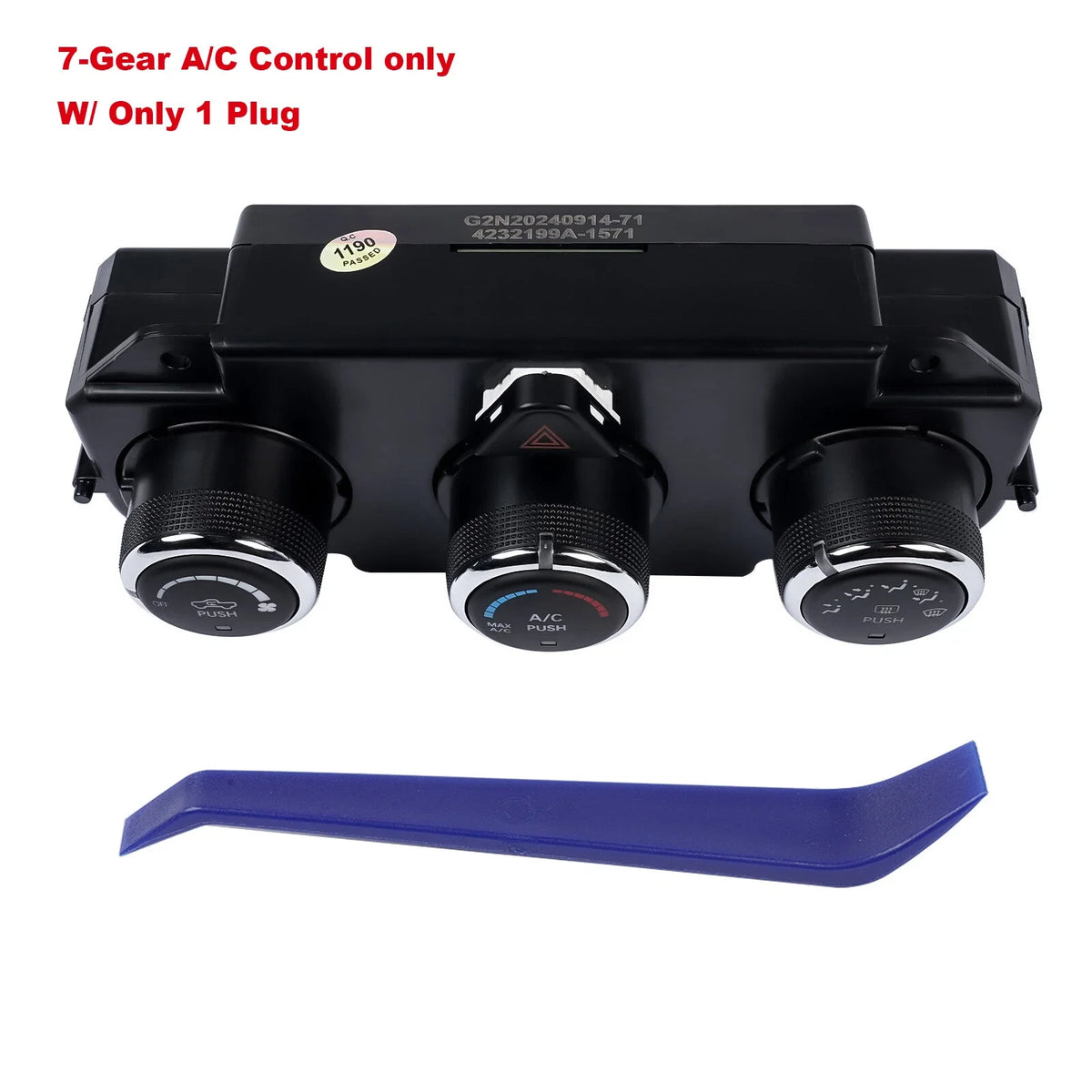 AC Climate Control Unit for Dodge Ram 1500 2500 3500 (2013–2018)