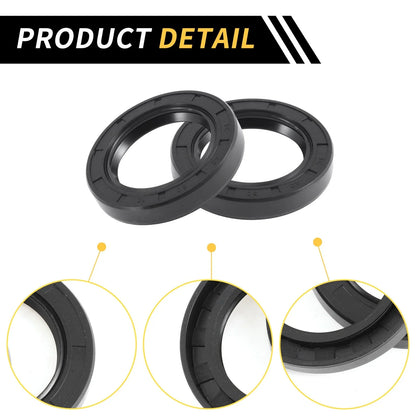 Set of 5 Oil Seal Ring 40x60x10mm NBR Rubber for Rotary Shaft