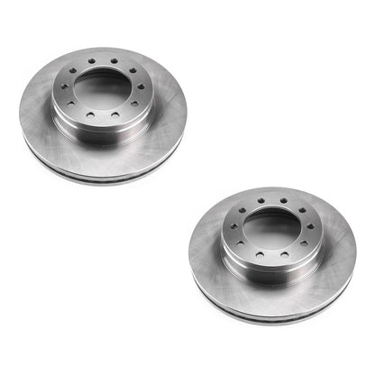 Set of 2 Powerstop Brake Discs for Ford F-450 Super Duty (2017–2026)