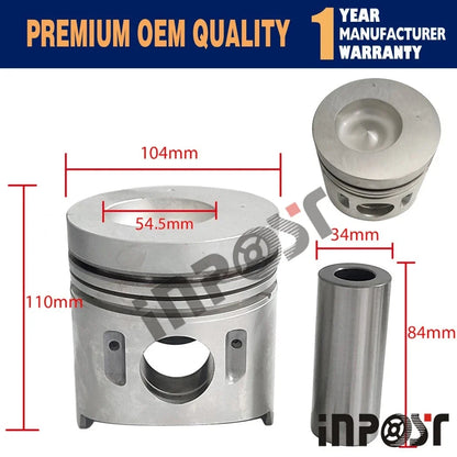 4D32 Overhaul Rebuild Kit for Mitsubishi Fuso Canter (4D32, 4D32T)
