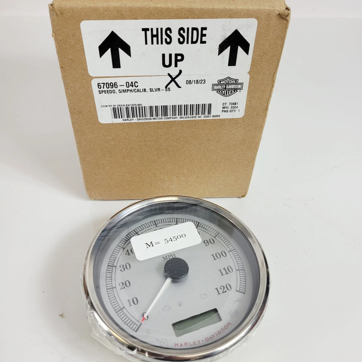 Speedometer Gauge for Harley-Davidson Dyna Super Glide (2004–2005) 67096-04C