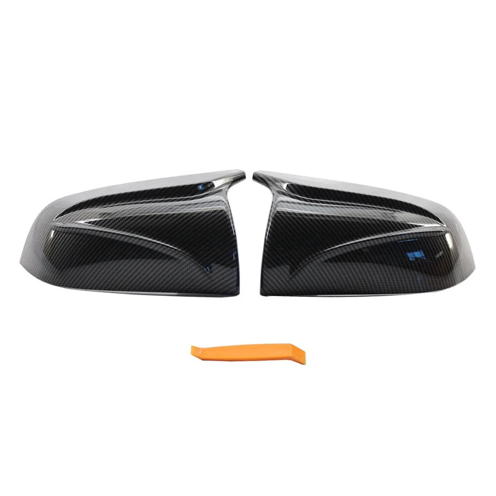 1 Pair Rear View Mirror Cover Trim for Tesla Model 3 (2017–2020)