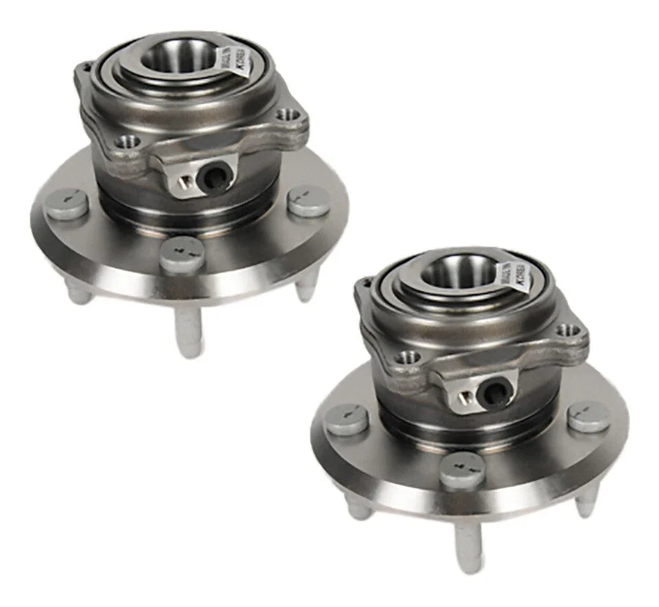 Set of 2 Rear Wheel Bearings & Hubs for Chevy Equinox GMC Terrain (2010–2017)
