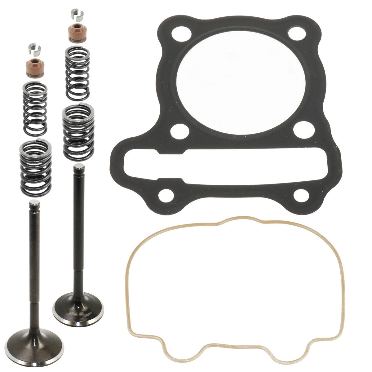 Cylinder Intake Exhaust Valve Gasket Kit for Polaris Phoenix 200 (2005–2017) CE0144XK136LL