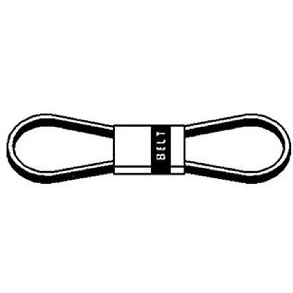 Set of 2 Secondary Drive Belts for Case-IH Header (AI 700714715)