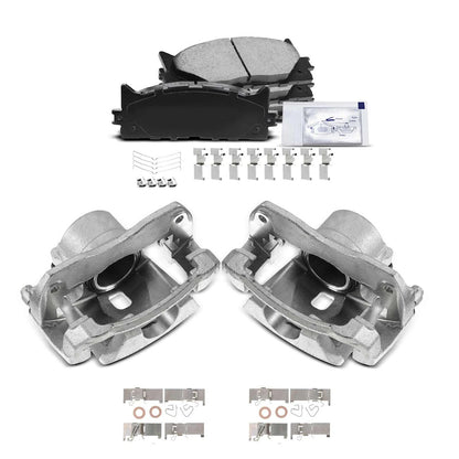 Brake Kit with Calipers for Toyota Avalon, Lexus ES350, Camry (2007–2017) - 18103135, P1293, D1293