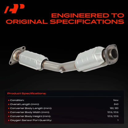 A-Premium Catalytic Converter for Nissan Cube (2009–2014) 14665