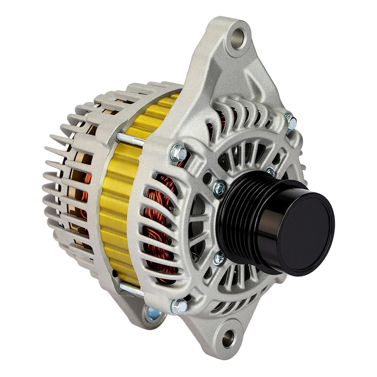 Alternator 115-AMP for Jeep Patriot Compass Dodge Avenger Chrysler 200 (2007–2017) - 18017076, 04801323AB, 04801323AC, 04801323AD