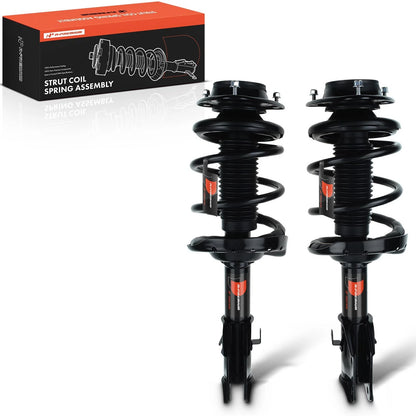 Front Strut w/ Coil Springs Assembly for Subaru Crosstrek (2013–2017) 1333749L, 1333749R