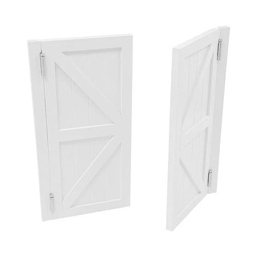 Double-Door Leaf Wood Partition Doors for Entrance Partition