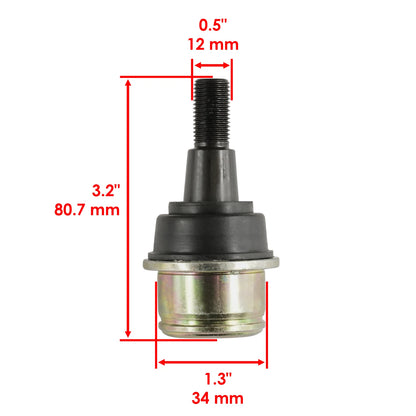Front A-Arm Lower Ball Joint for Ski-Doo MXZ XRS 600 800 (2007–2018) HI3495BJ145JB