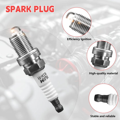 Ignition Spark Plug Wires & Iridium Plugs for Hyundai Kia 2.0L