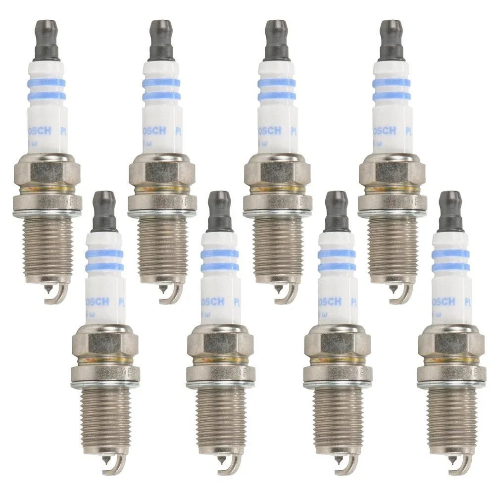 Set of 8 Spark Plugs Bosch Platinum 6702 for Dodge Mazda Mercedes Toyota