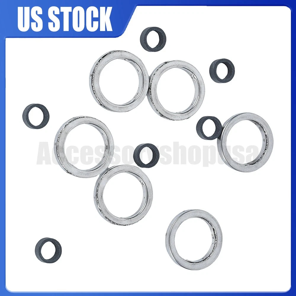 12Pcs Fuel Injector Gasket Ring Kit for BMW (13537591006, 13537577649)