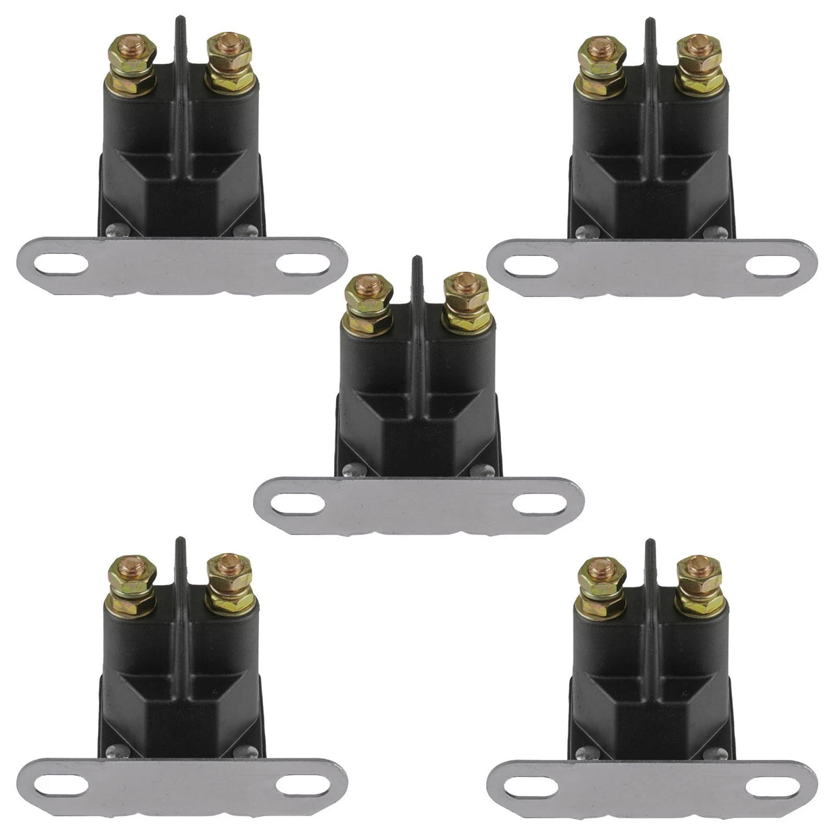 5X Starter Solenoid Relays for John Deere LA100 LA105 LA110 LA120 LA125 LA175 (RE2135-MA)