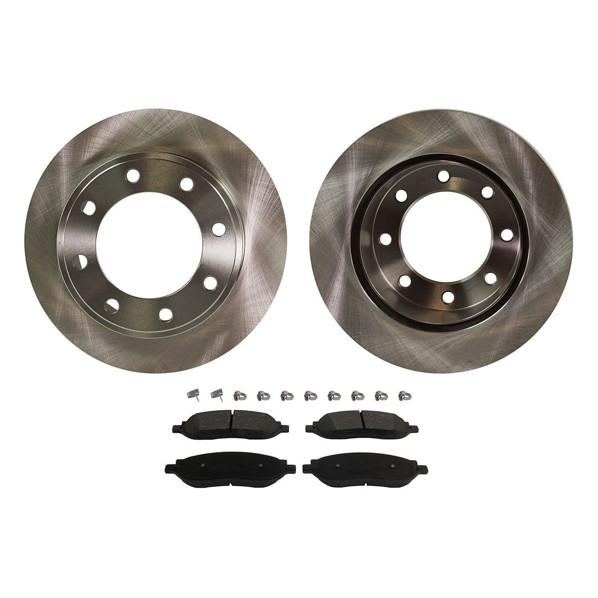 Disc Brake Rotor and Pad Kit for Ford F-250 Super Duty (2005–2007)