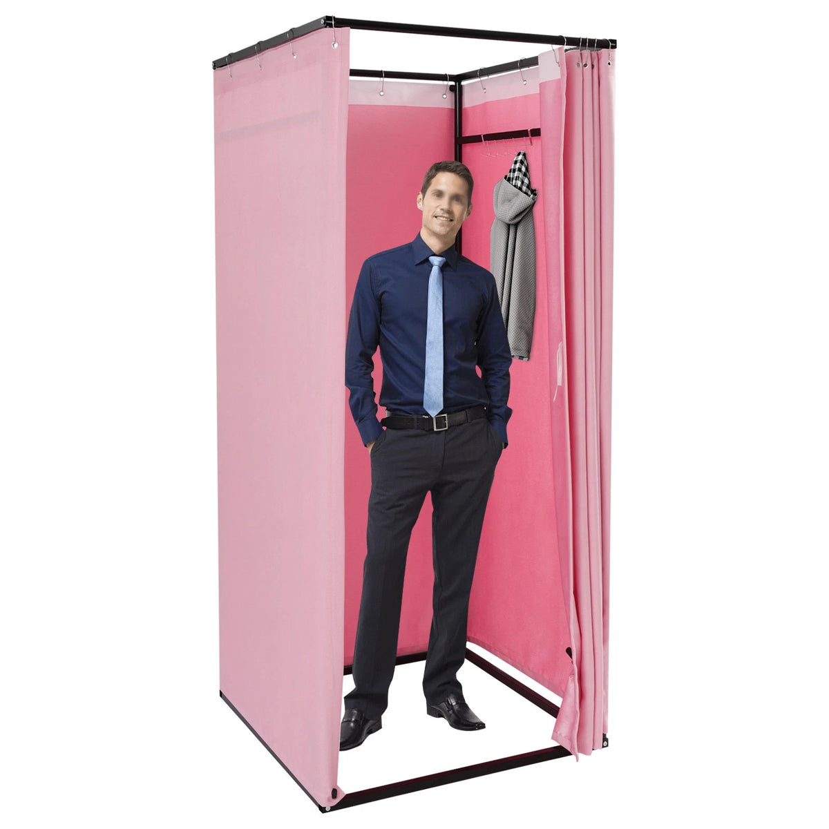Portable Changing Room with Curtain for Universal Use