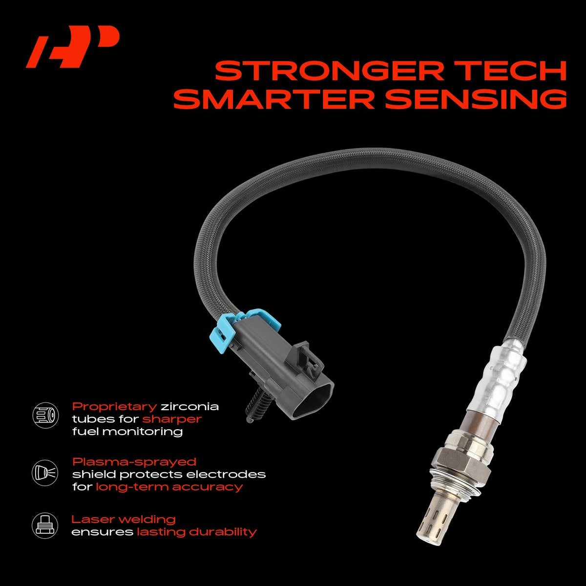 O2 Oxygen Sensor for Chevy Corvette Silverado 3500 GMC Sierra (2000–2023) 12622308, 250-24492