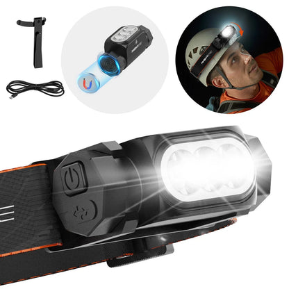 Rechargeable LED Headlamp 2000Lm Waterproof for Camping