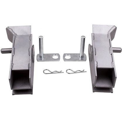 Set of 2 Mount Receivers for Western Snow Plow 67858 42496