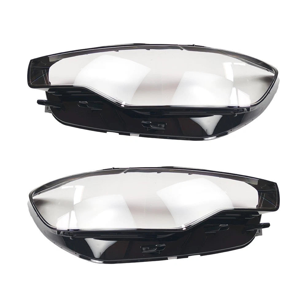 Clear Headlight Lens Covers for Audi A6 C7 (2011–2015) 4G0941044E, 4G0941044B