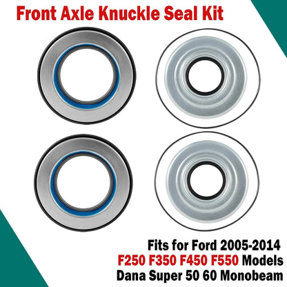 Front Outer Axle Vacuum Inner Knuckle Seal for Ford Super Duty F250 F350 (1999–2007) - 98autoR49, #2014835, 54983