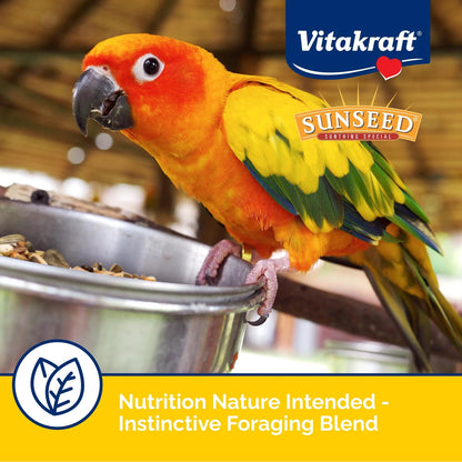 Sunseed Vita Prima Conure Food for Conure (Nutrient-Rich Blend)
