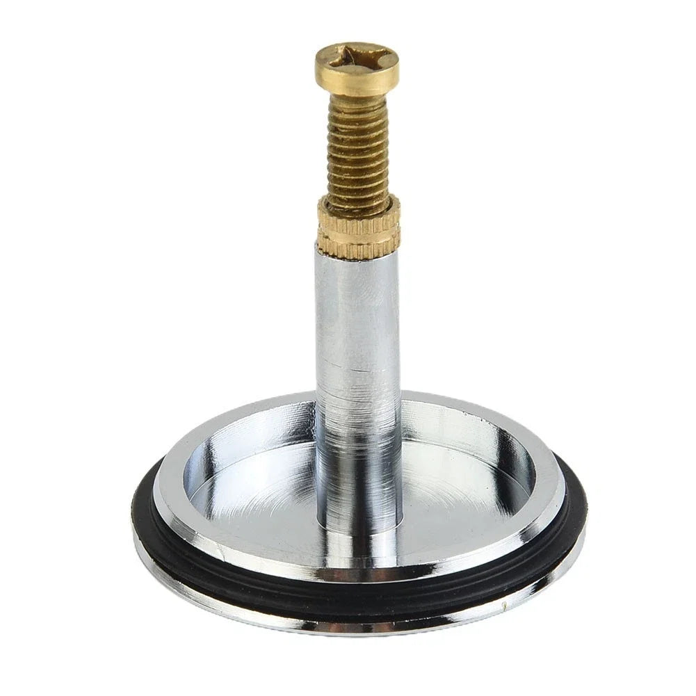 43mm Chrome Plated Bathtub Drain Stopper for Bathroom Sink Waste