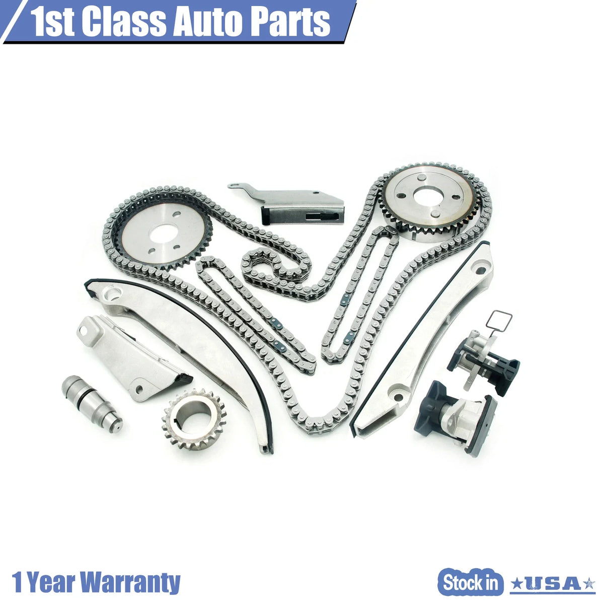 Timing Chain Kit for Chrysler Sebring Dodge Stratus Intrepid (1998–2004)