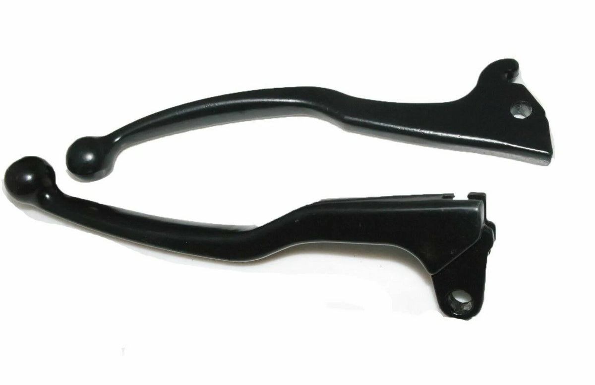 Brake and Clutch Levers Set for Yamaha R15 (Compatible) - Alloy Black