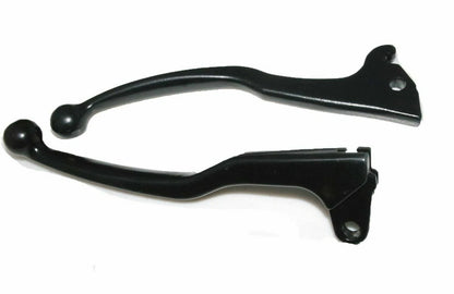 Brake and Clutch Levers Set for Yamaha R15 (Compatible) - Alloy Black